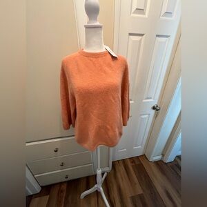 Women's Orange Sweater